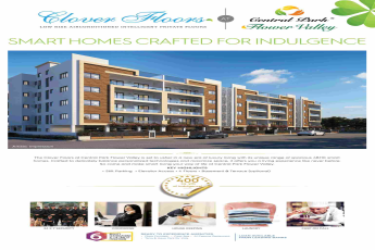 Smart homes crafted for indulgence at Central Park Clover Floors in Sector 33, Gurgaon